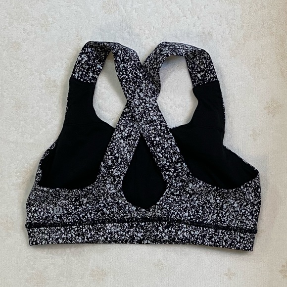 RARE Lululemon All Sports Bra (Reflective Splatter) - Picture 5 of 8